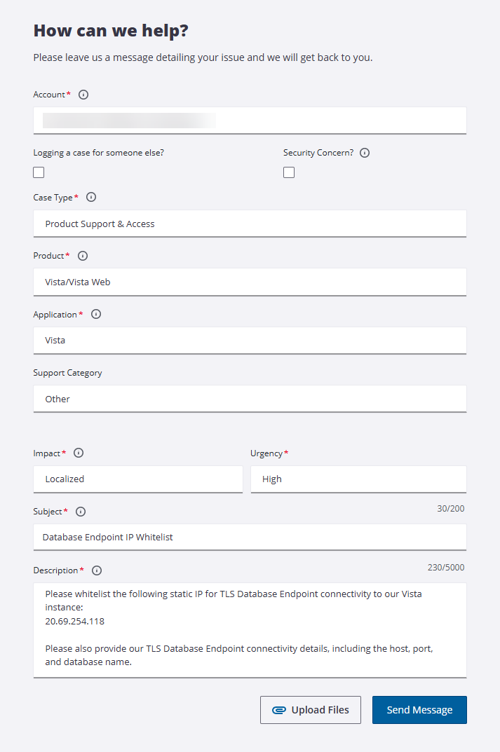 Request Endpoint