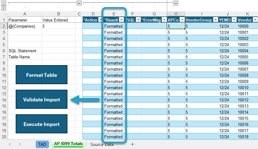 Import the Records screenshot