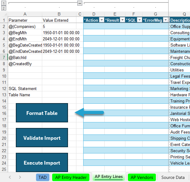 Import the Records screenshot