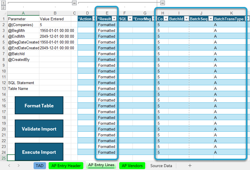 Import the Records screenshot