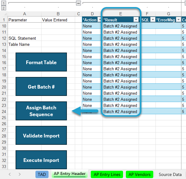 Import the Records screenshot