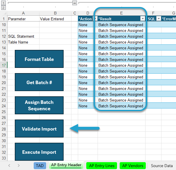Import the Records screenshot