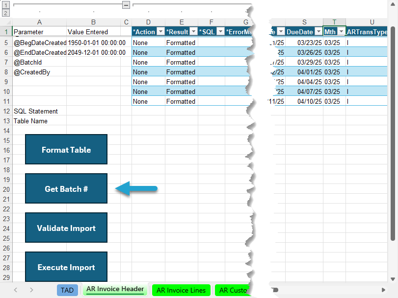Import the Records screenshot