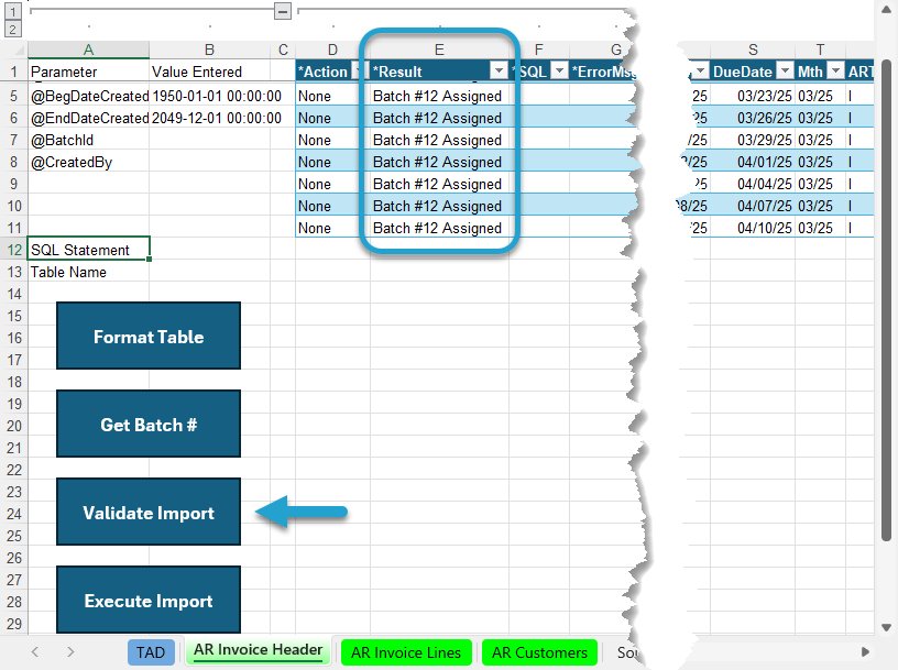 Import the Records screenshot
