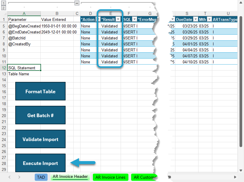 Import the Records screenshot