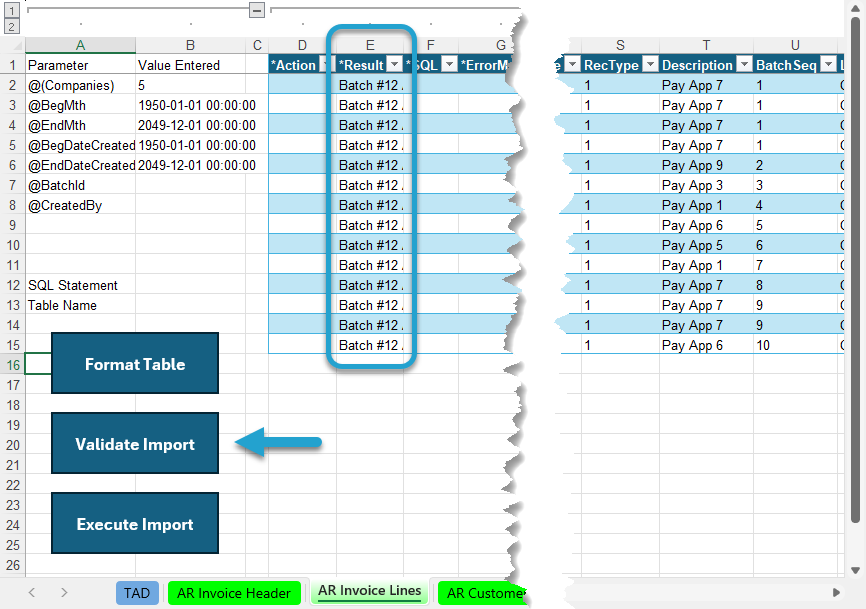 Import the Records screenshot