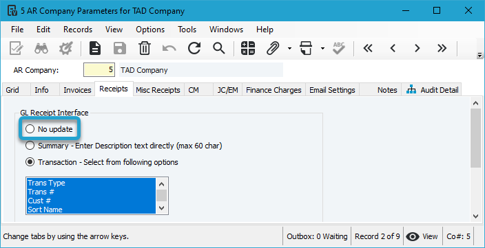 Post Invoice Batch screenshot