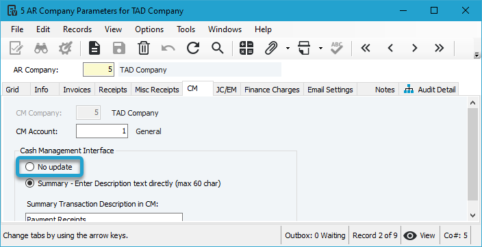 Post Invoice Batch screenshot
