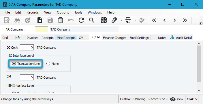 Post Open Batch screenshot