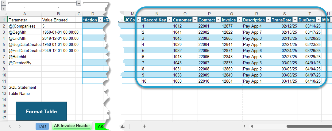 Copy the Source Data screenshot