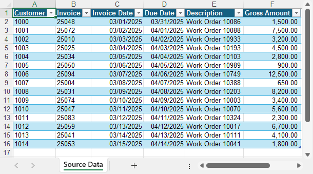 Download TAD Template screenshot