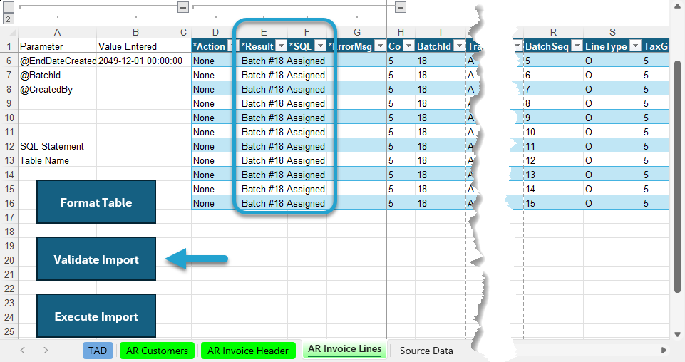 Import the Records screenshot