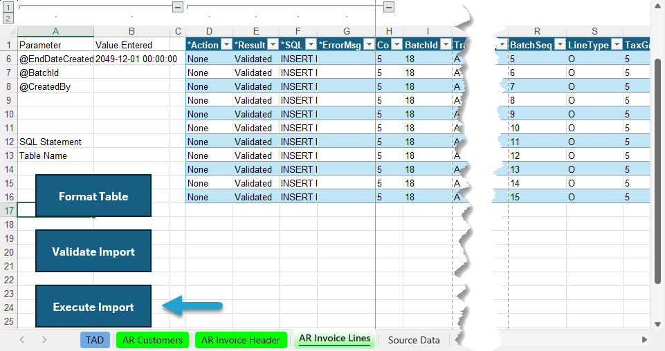 Import the Records screenshot