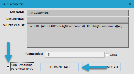 Download TAD Template screenshot