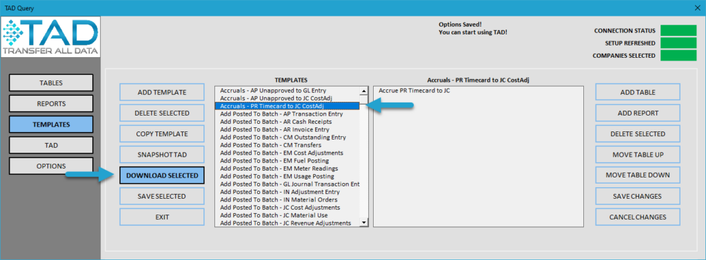 Start Import Process screenshot