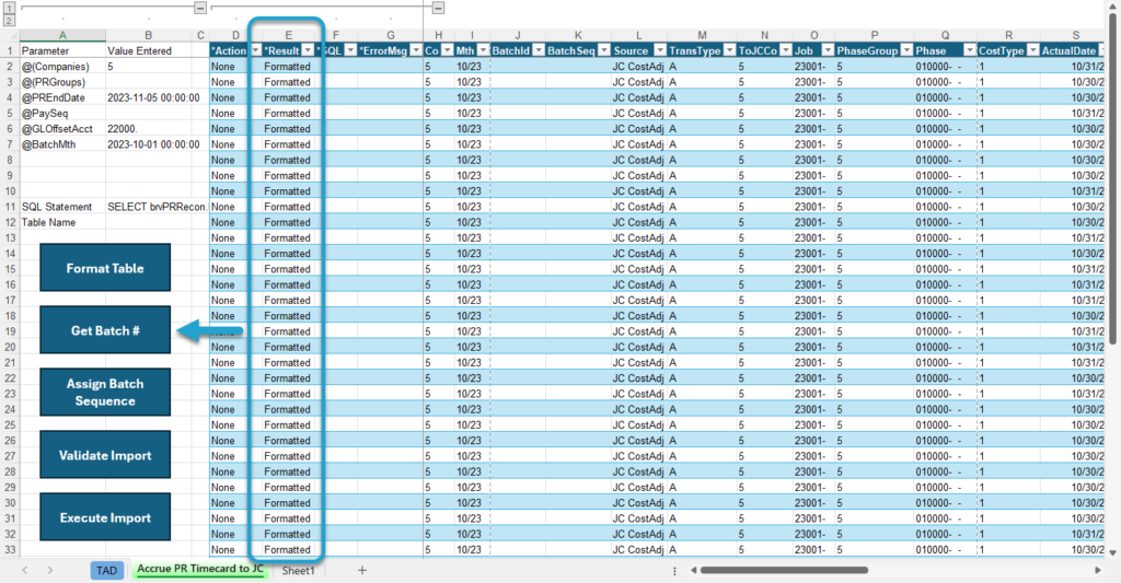 Start Import Process screenshot