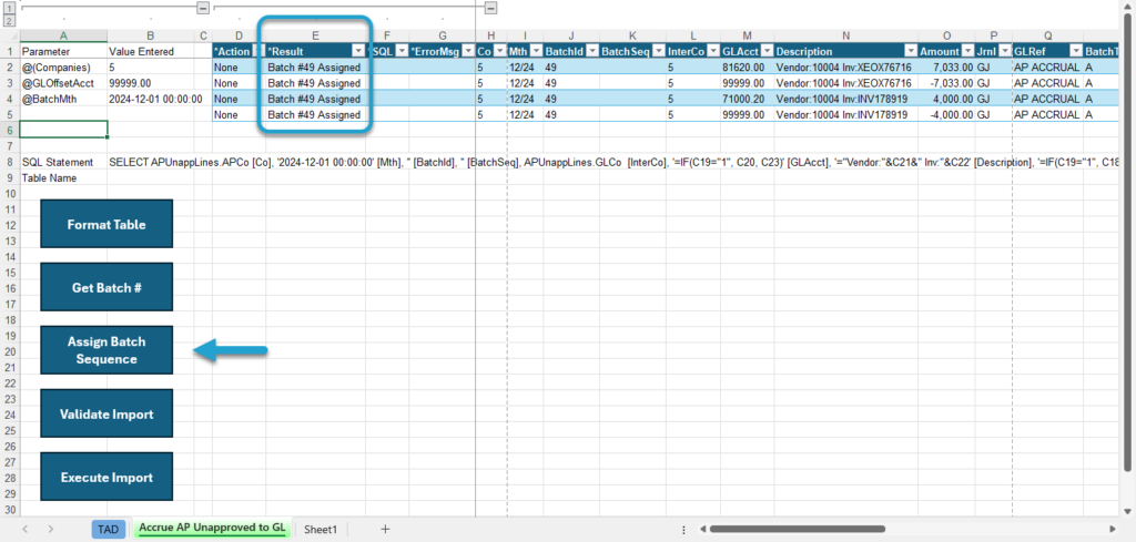Start Import Process screenshot