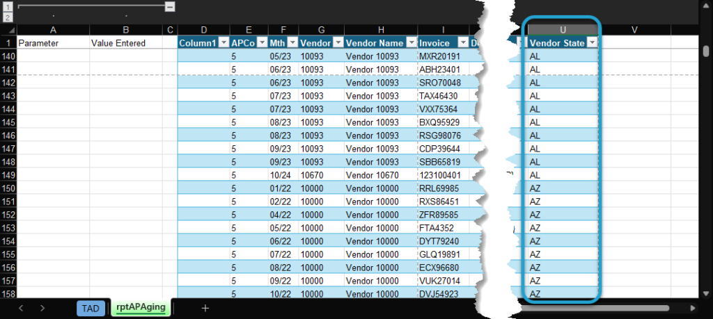 Add Sort Order screenshot