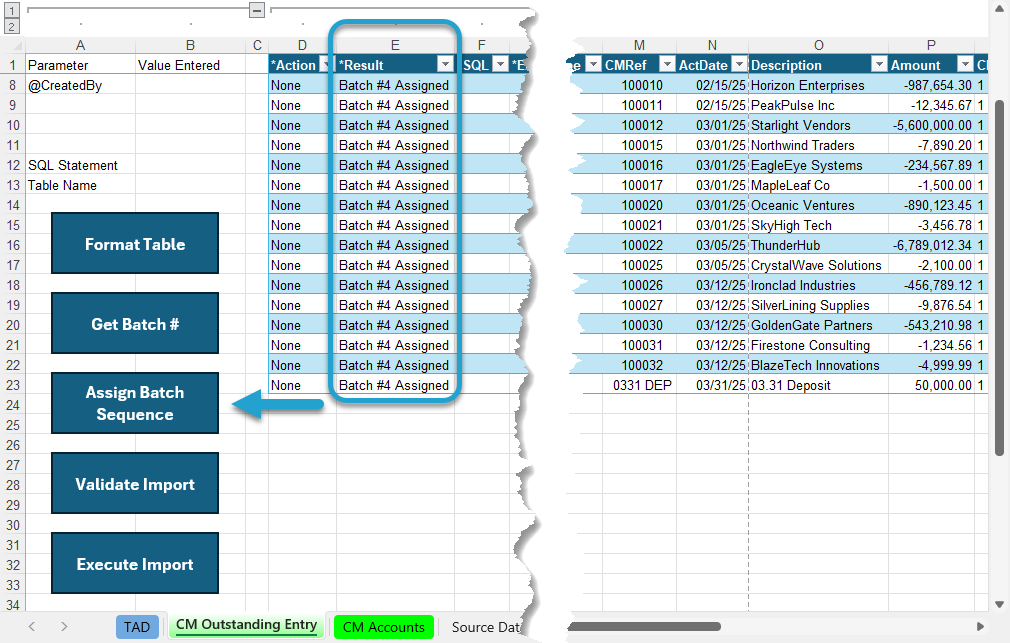 Import the Records screenshot