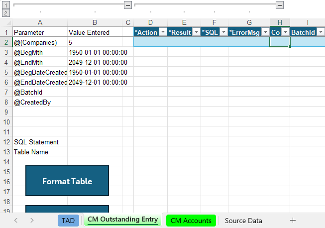 Download TAD Template screenshot