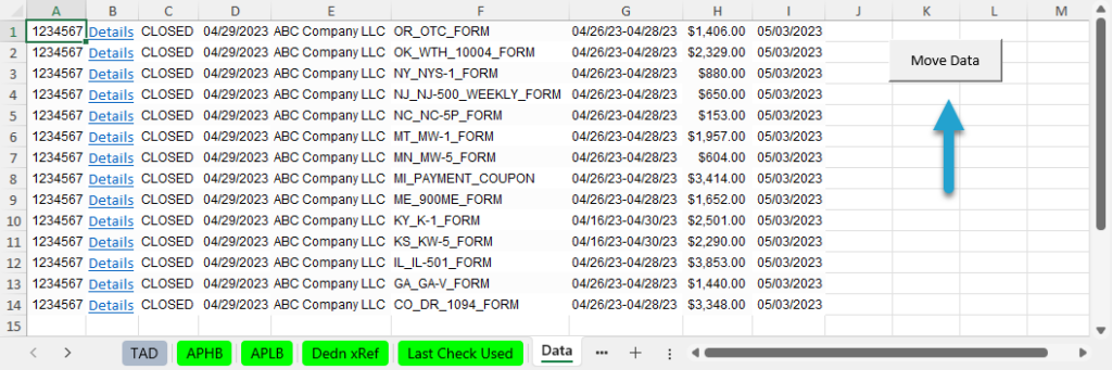 Custom Macro Inquiries screenshot