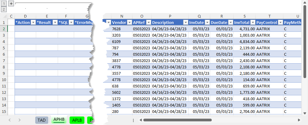 Custom Macro Inquiries screenshot