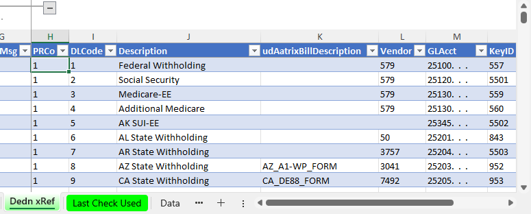 Custom Macro Inquiries screenshot