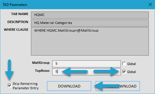 Download TAD Template screenshot