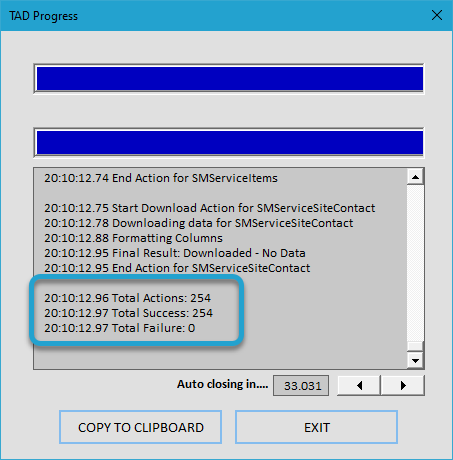 Download TAD Template screenshot