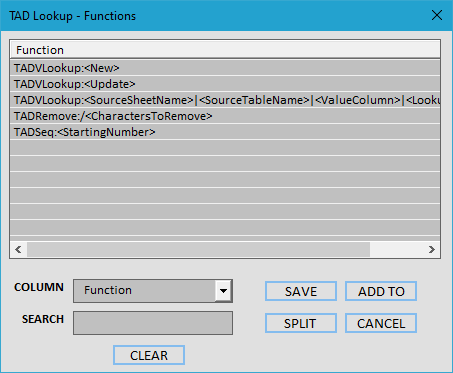 Using Functions screenshot