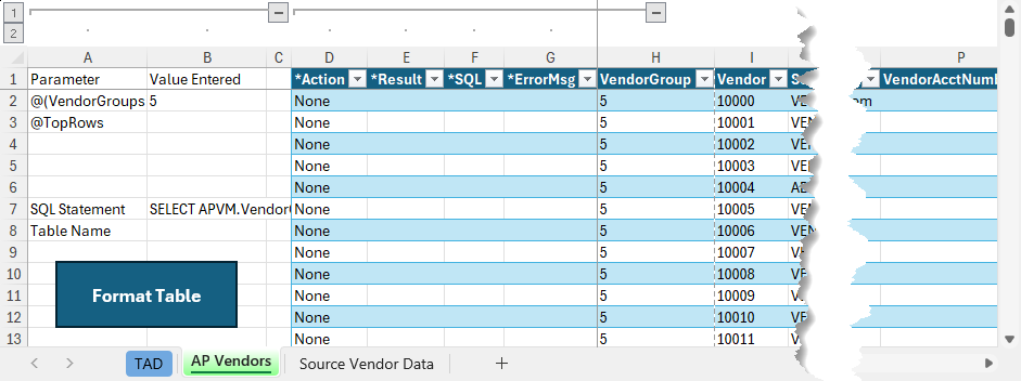 Create Converter Sheet screenshot
