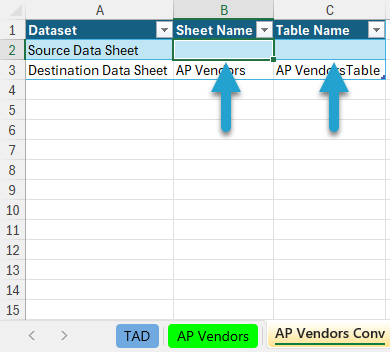 Create Converter Sheet screenshot