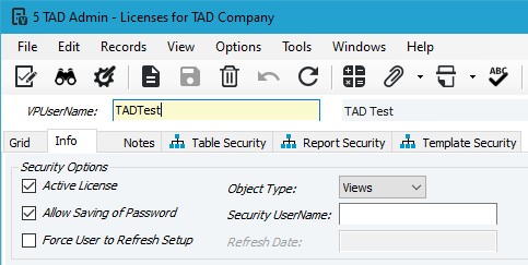 Granting Access in Vista screenshot