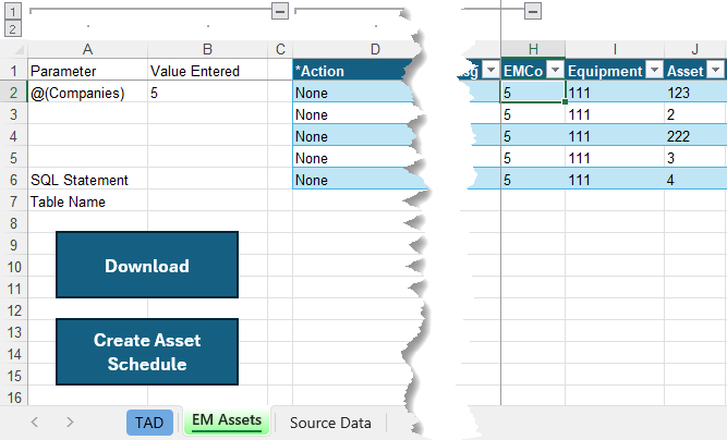 Download TAD Template screenshot