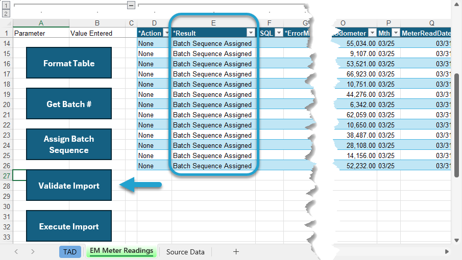 Import the Records screenshot