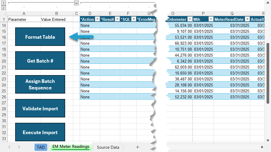 Import the Records screenshot