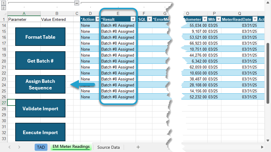 Import the Records screenshot