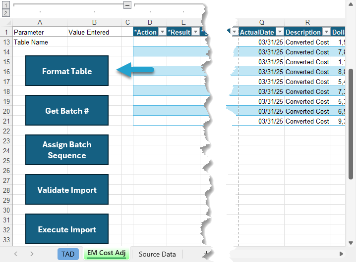 Import the Records screenshot