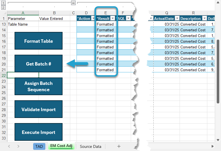 Import the Records screenshot