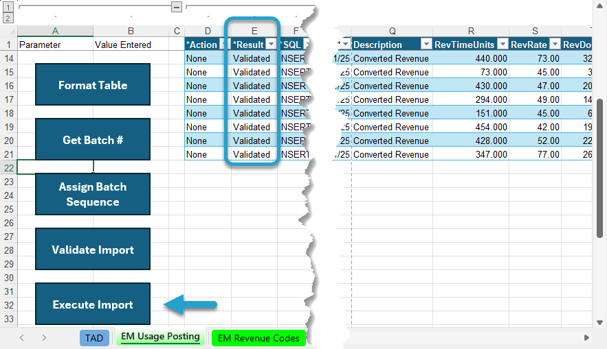 Import the Records screenshot