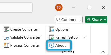 Where is my Add-in Located? screenshot