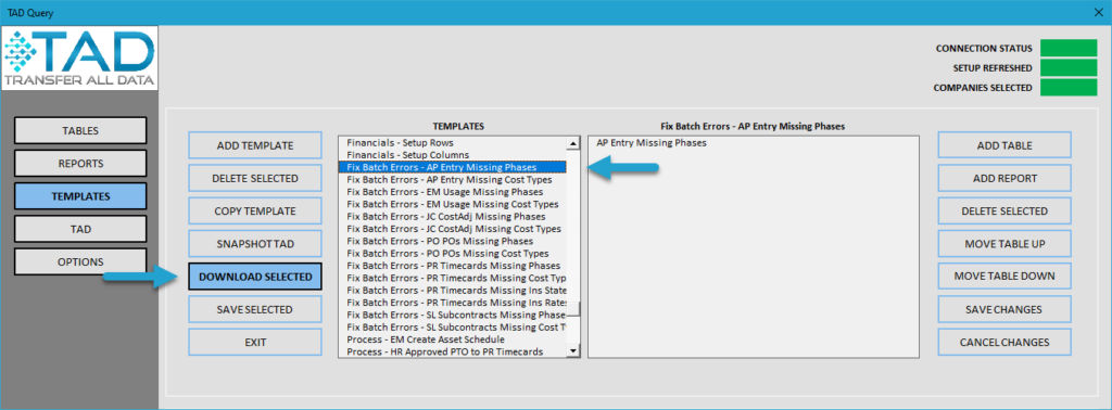 Start Import Process screenshot