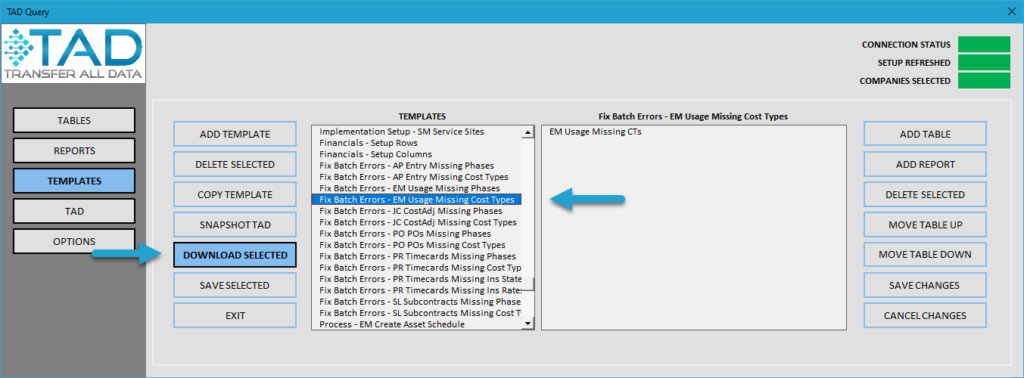 Start Import Process screenshot
