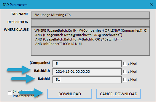 Start Import Process screenshot
