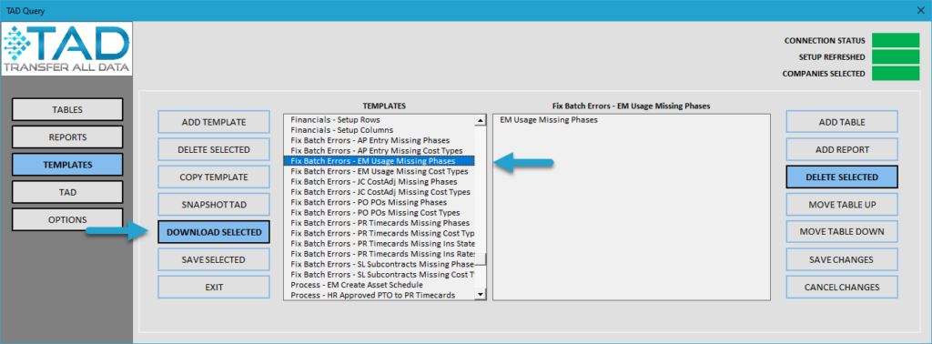 Start Import Process screenshot