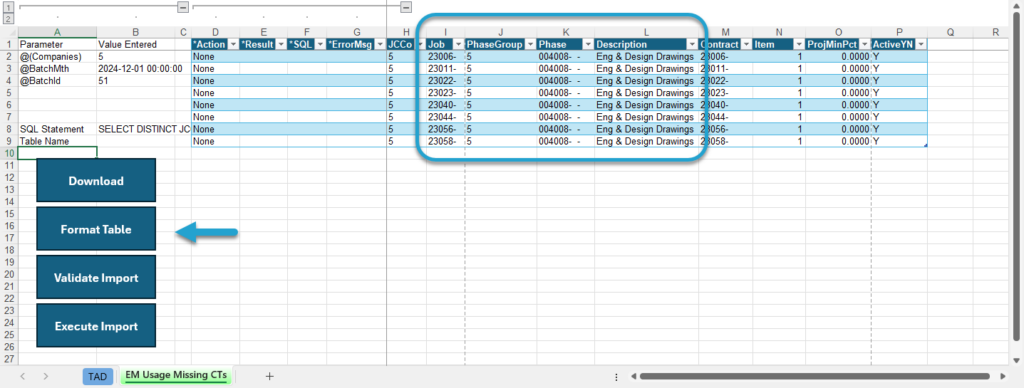 Start Import Process screenshot
