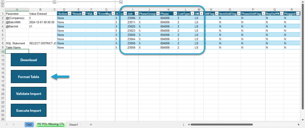 Start Import Process screenshot