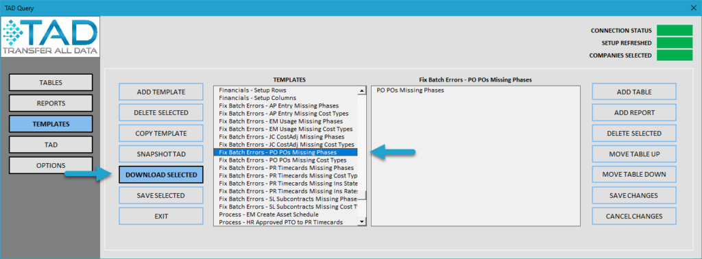 Start Import Process screenshot