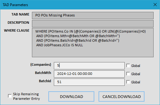 Start Import Process screenshot