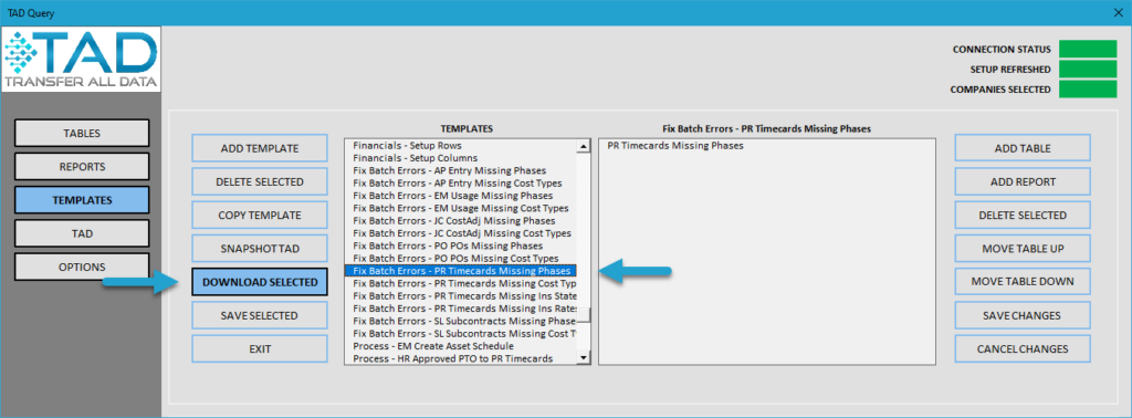 Start Import Process screenshot